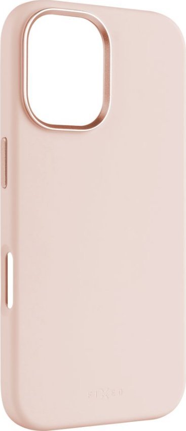 Fixed Fixed MagFlow | Back cover | Apple | iPhone 16 | Liquid silicon | Pink