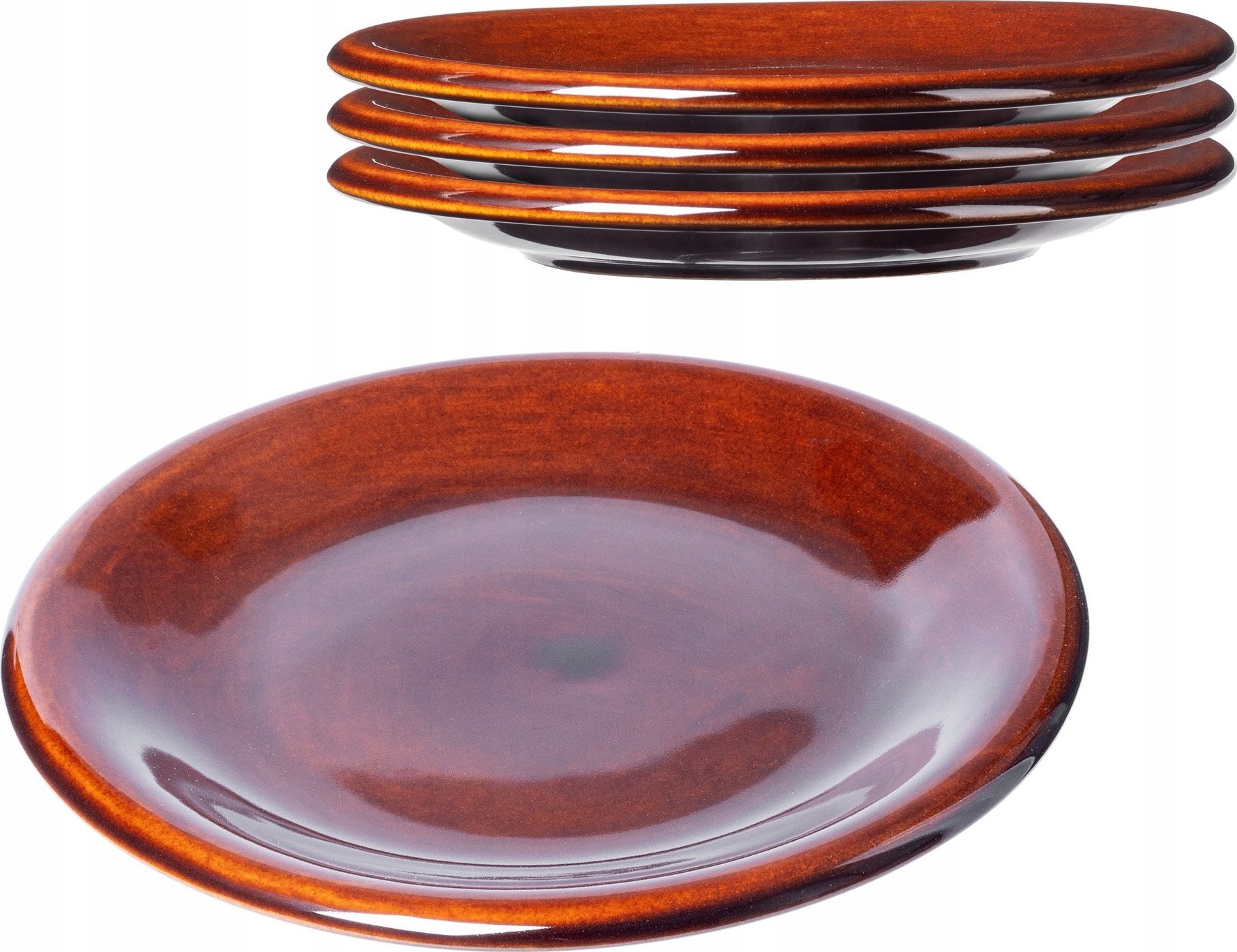 Kadax Kadax Talerz Deserowy do Ciasta Kamionka 19cm 4szt