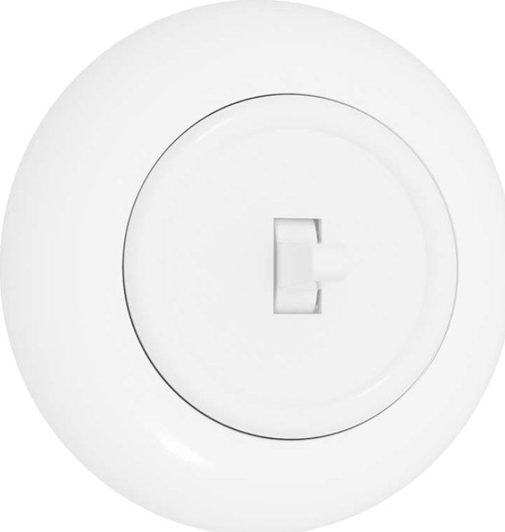 Triton Electromalt EX.one Włącznik schodowy z ramką biały