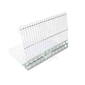 Narożnik aluminiowy 250cm z siatką 70x70cm