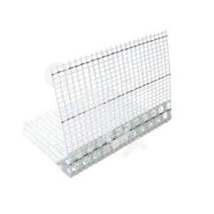 Narożnik aluminiowy 250cm z siatką 70x70cm