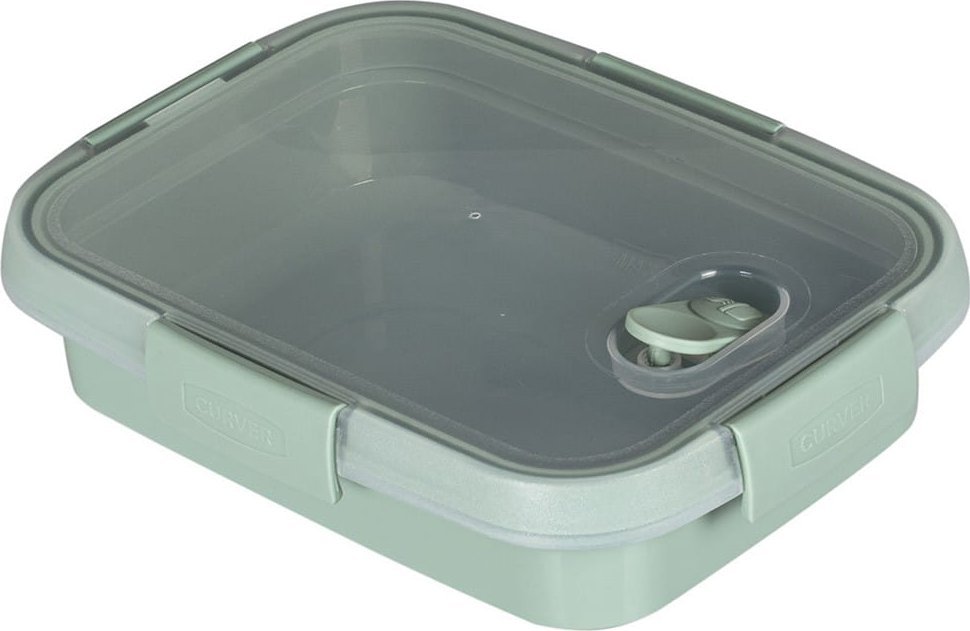 Curver Pojemnik Prostokątny To Go Sandwich 0,7L Zielony -ECO 252901 Curver