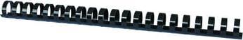 Office Products Grzbiety do bindowania OFFICE PRODUCTS, A4, 22mm (210 kartek), 50 szt., czarne