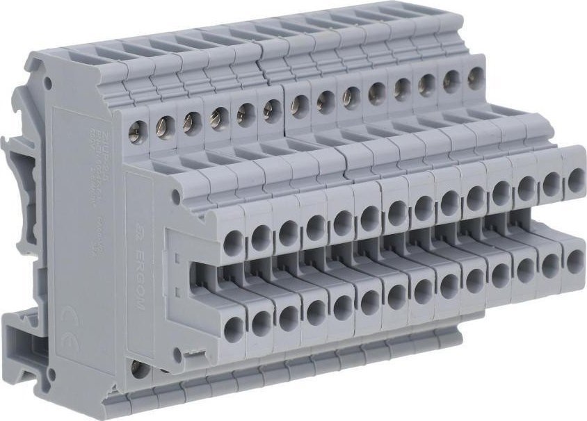 Ergom Złączka szynowa 2-torowa ZJUP-2,5 R34RR-07030000405 /50szt./