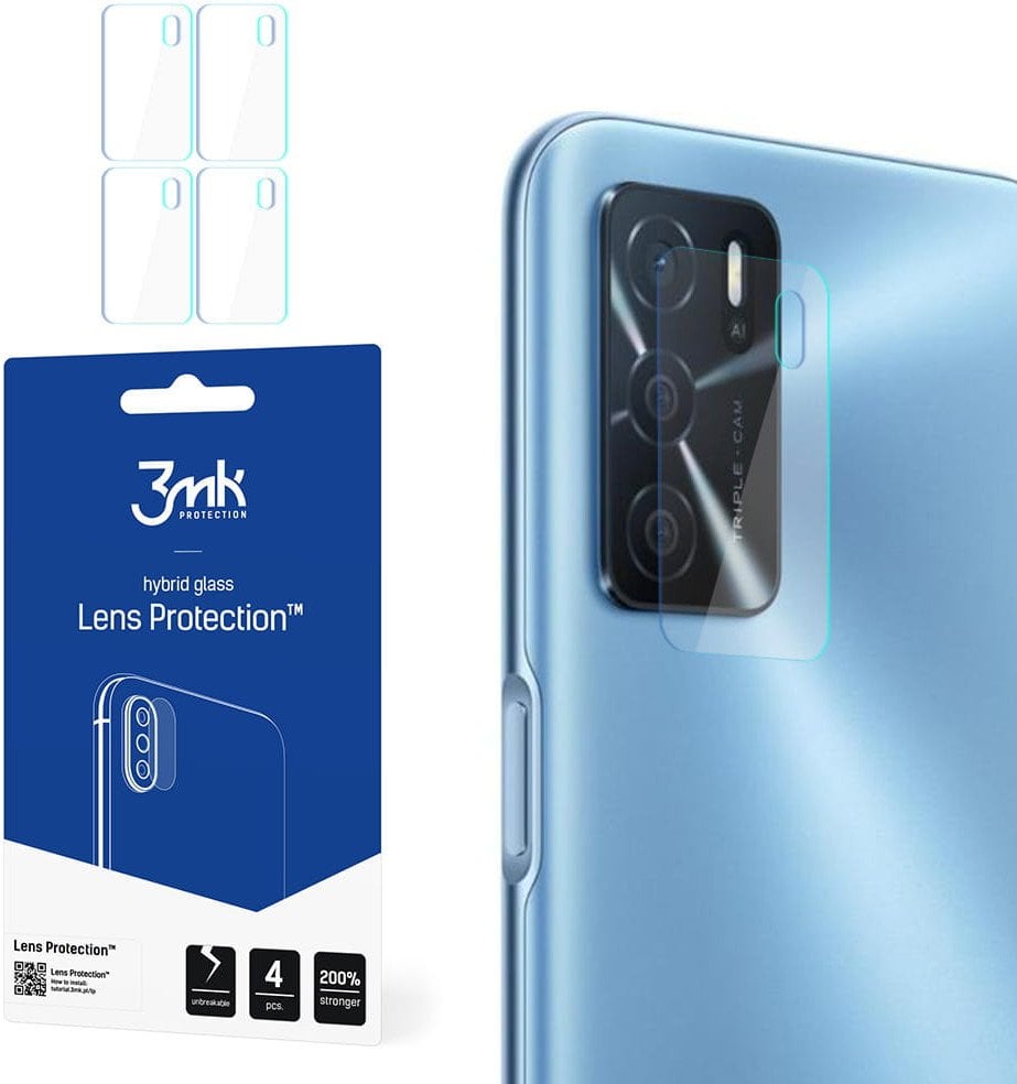 3MK Lens Protect Oppo A54sOchrona na obiektyw aparatu 4szt