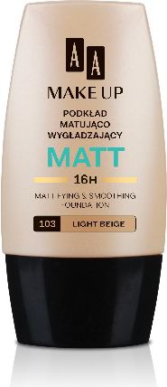 AA Make Up Matt Podkład matująco-wygładzający 103 Light Beige 30ml