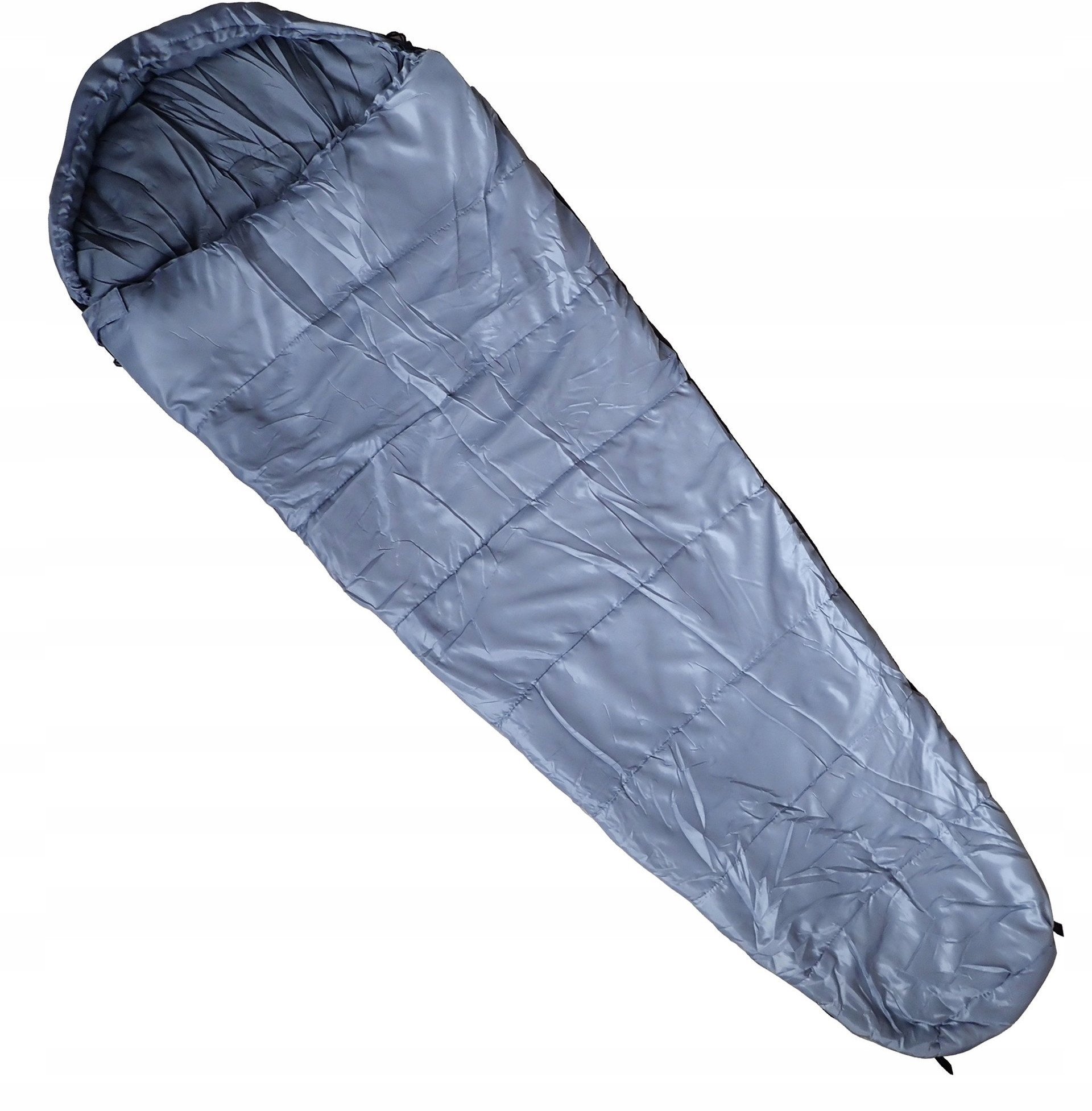 Śpiwór Mumia Turystyczny Kempingowy Jednoosobowy KUBISPORT 210 cm