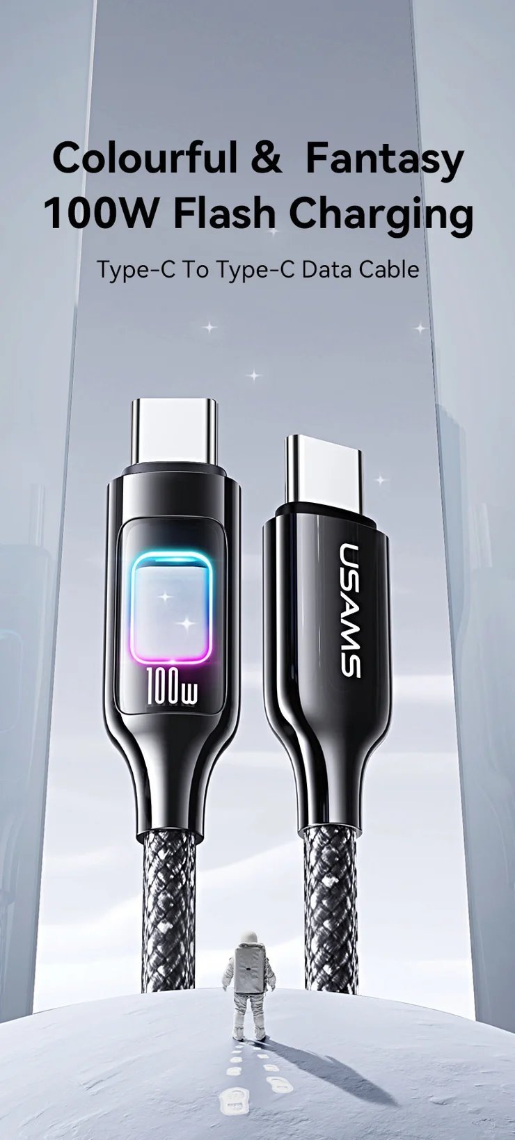 Ładowarka Usams USAMS TC Series 100W PD