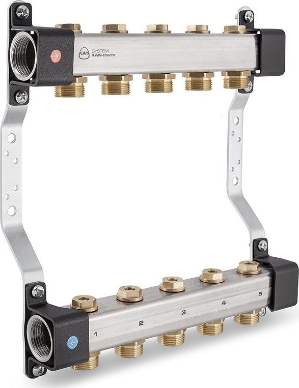 KAN-therm ROZDZIELACZ INOXFLOW Z ZAWOR. ODC. 4 OB