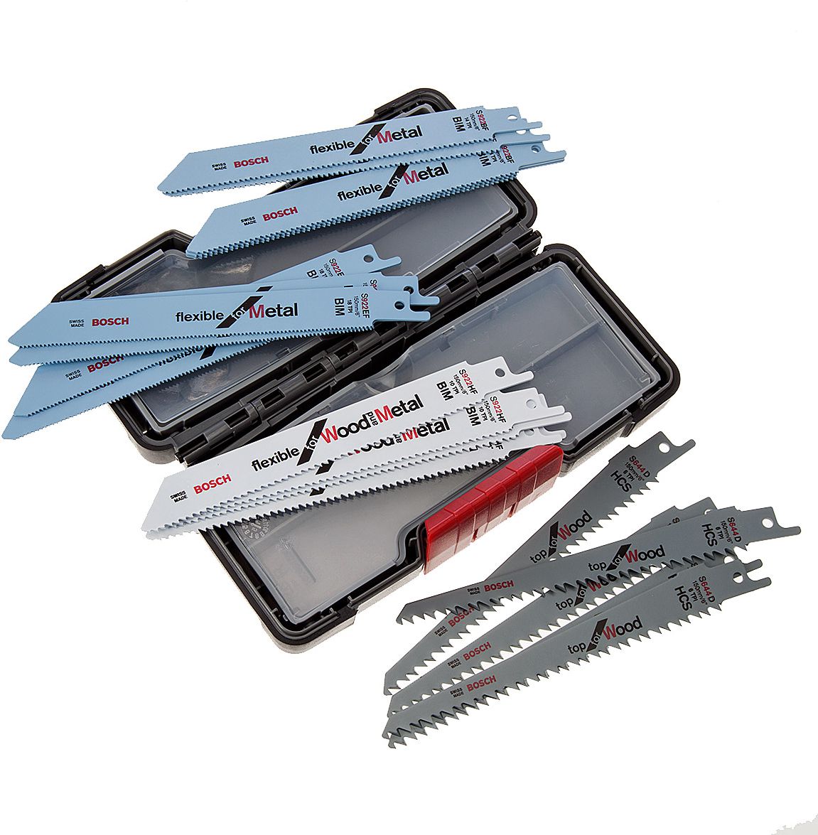 Bosch Zestaw brzeszczotów do pił szablastych Wood and Metal 20szt. (2607010902)
