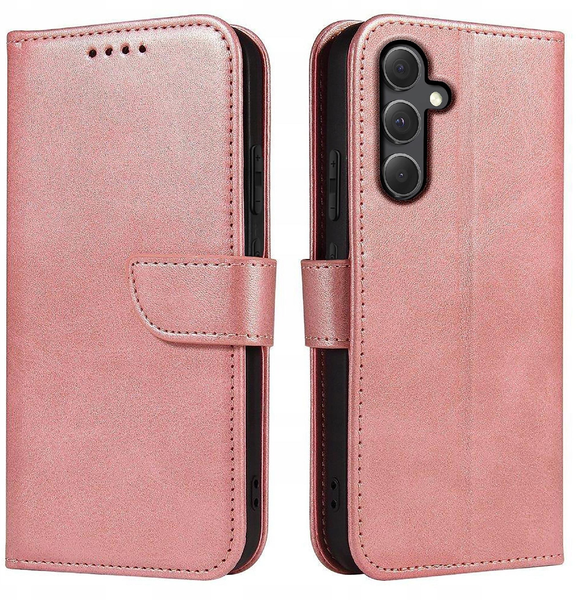 krainaGSM Etui do Samsung Galaxy S23 FE Skórzane PORTFEL SKIN CASE