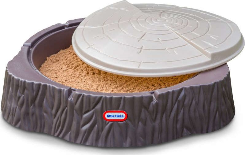 Little Tikes Piaskownica z pokrywą Pieniek 97x97 cm (644658)