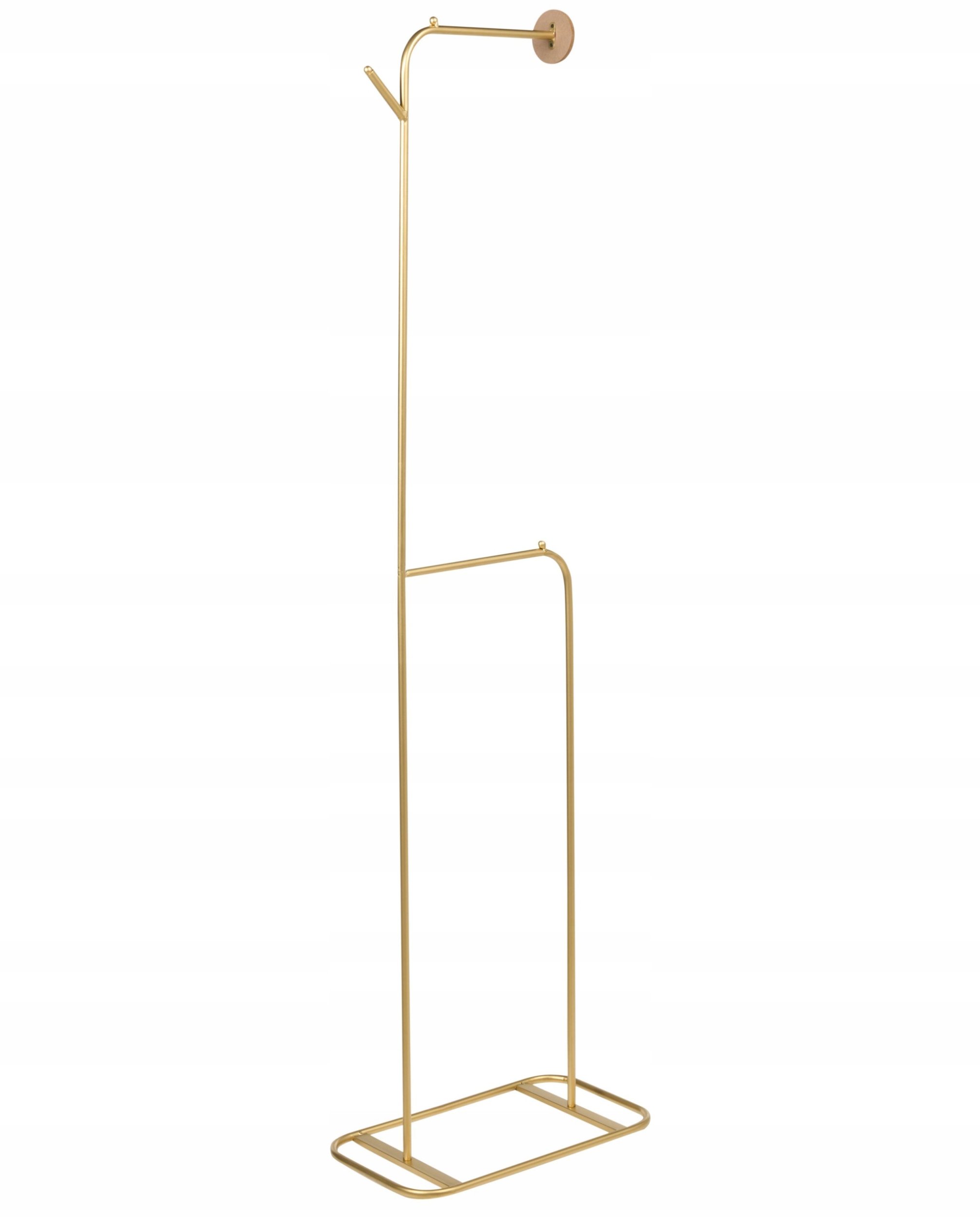 Wieszak na ubrania EUREKA Złoty