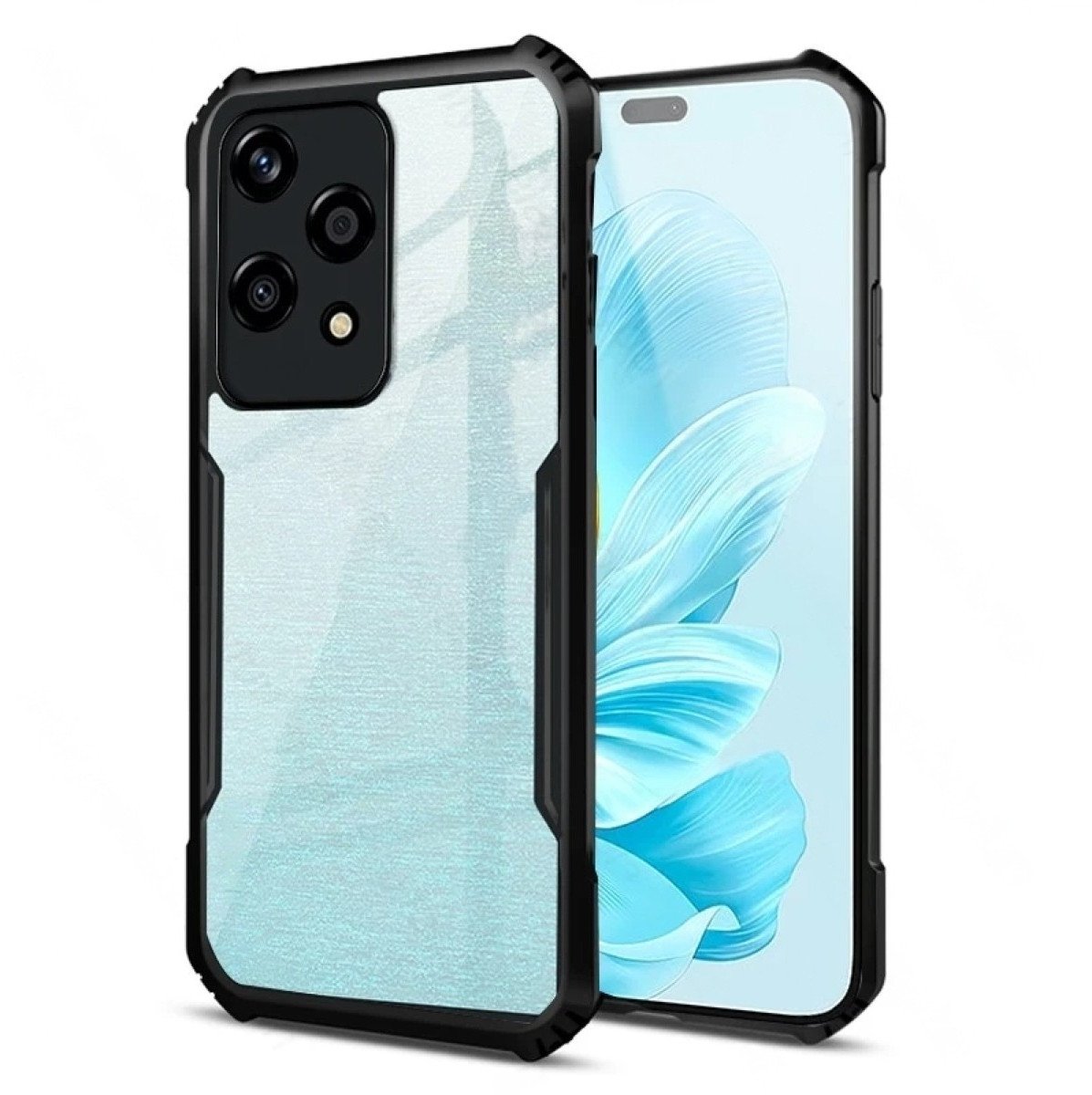 Etui pancerne Supero Corner-X do Honor 200 Lite, czarne
