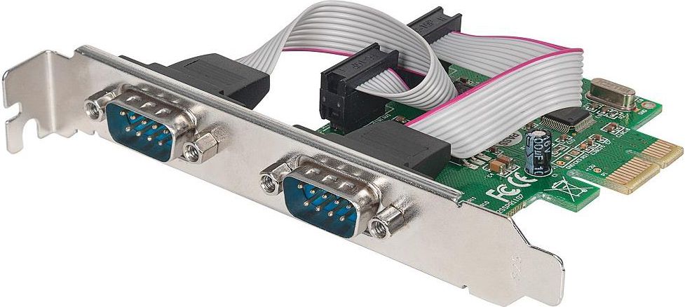 Kontroler Manhattan PCI-Express Portu Szeregowego 2x RS232/COM (152082)