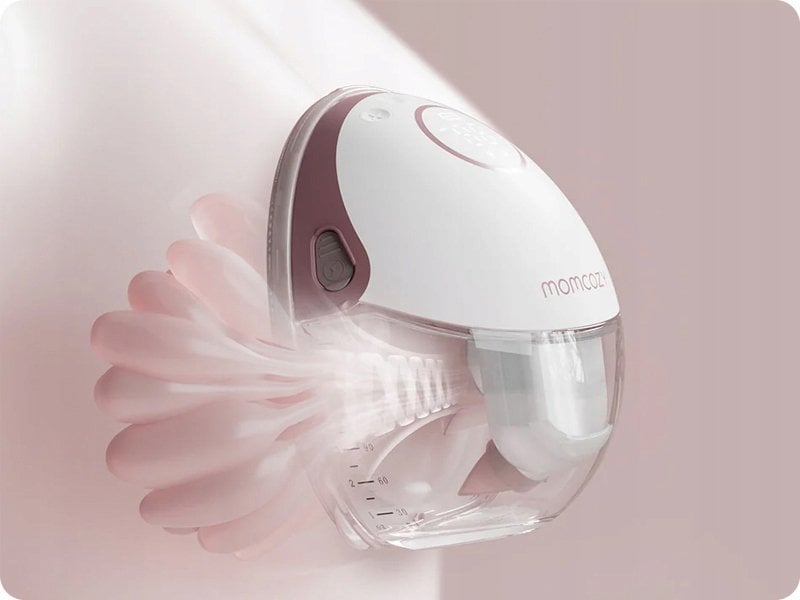 Momcozy M6 Pojedynczy czerwony | Laktator | 180ml