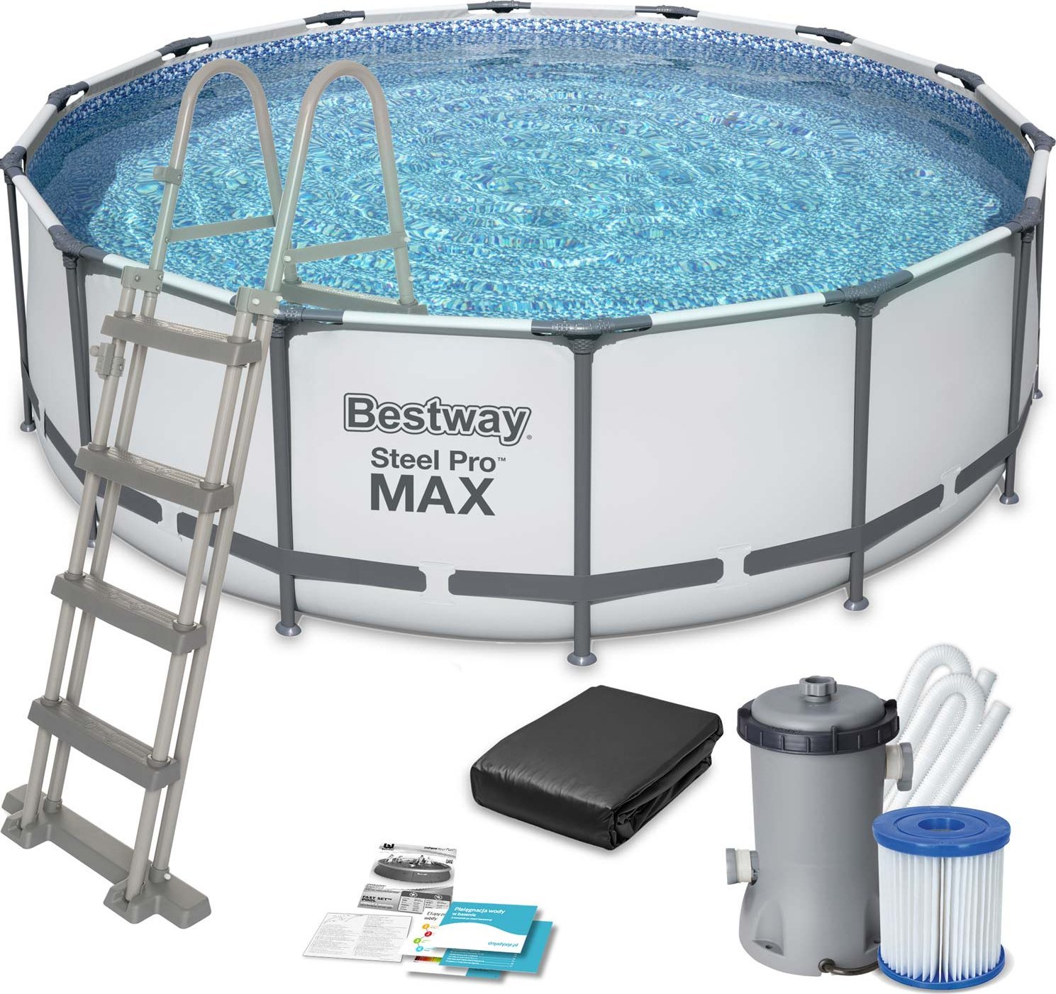 Bestway Basen stelażowy Steel Pro Max 457cm 11w1 (56438)