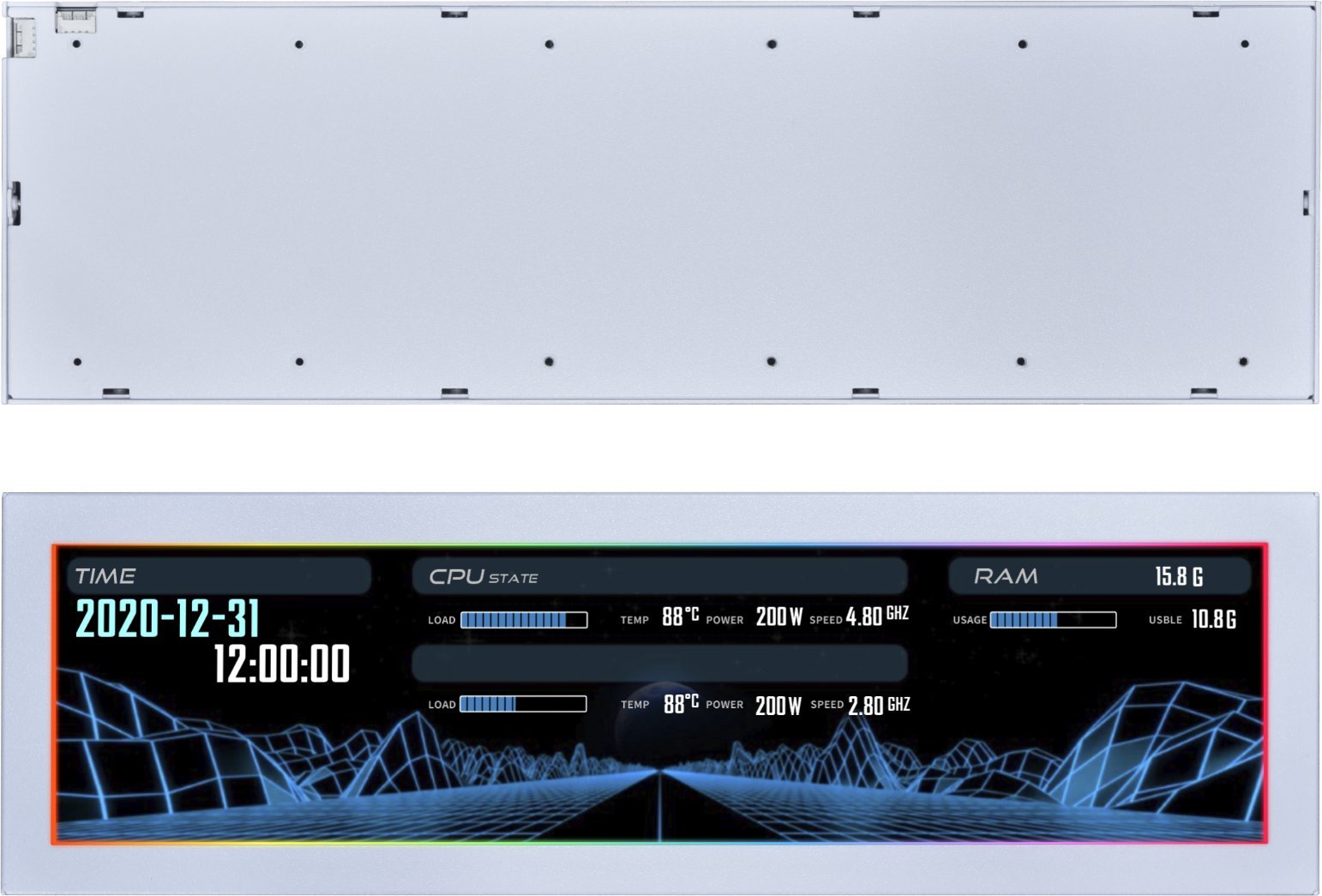 Lian Li SM088W Uniwersalne Wyświetlacz