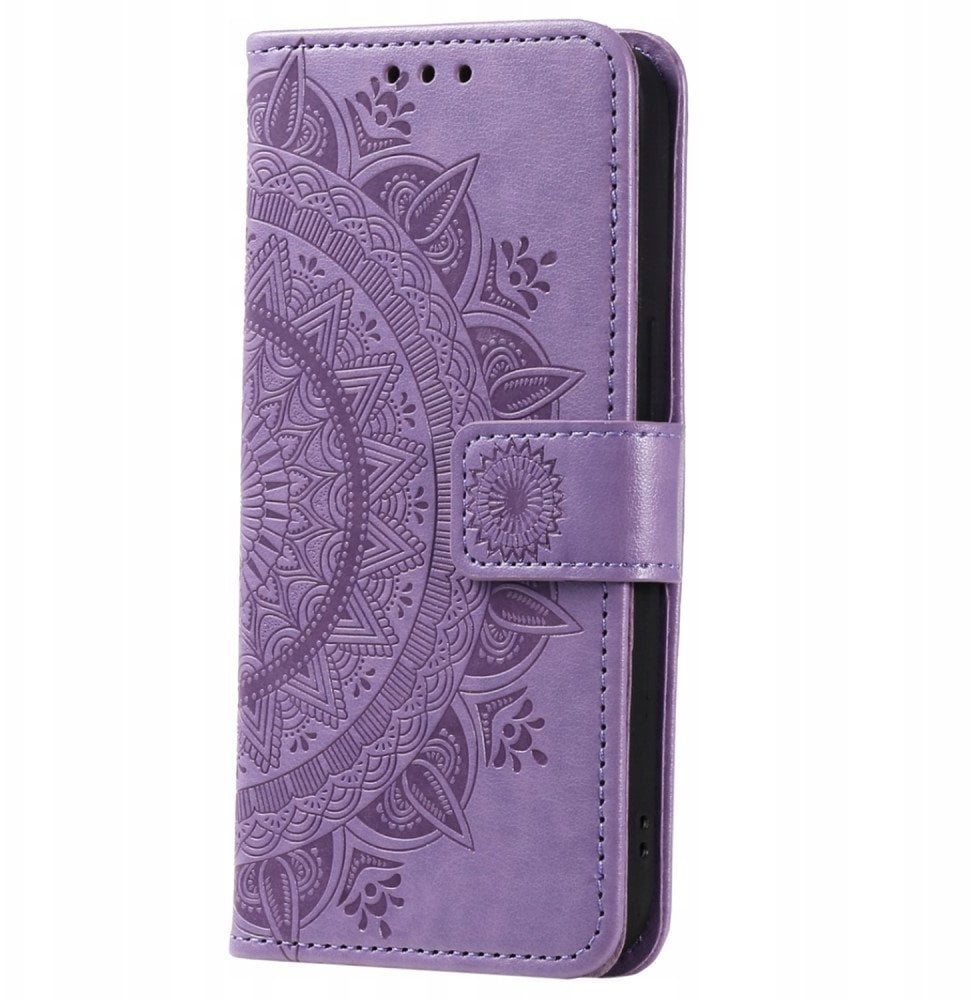 Kabura MEZZO Book do SAMSUNG A26 5G mandala fioletowy