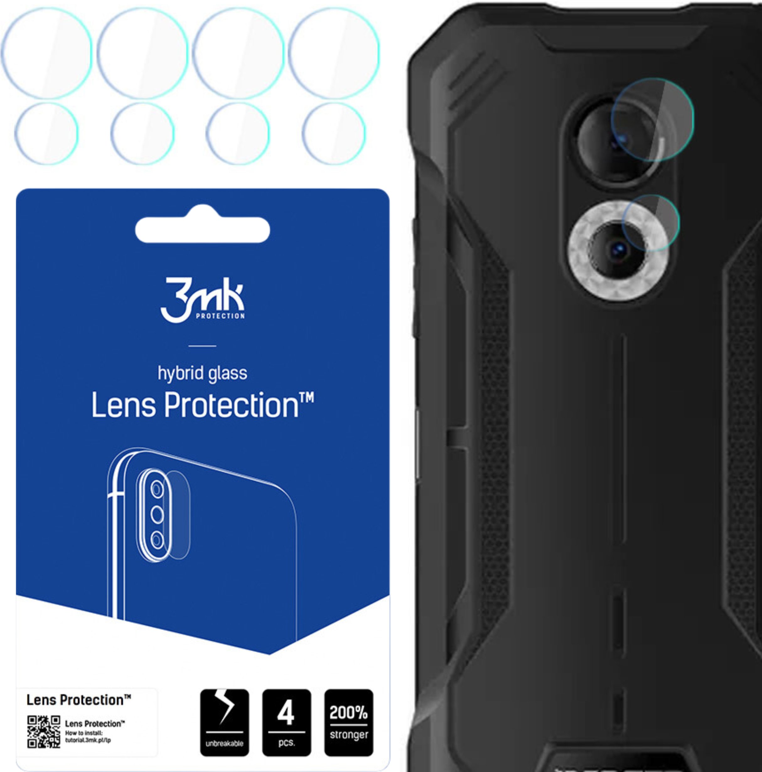 DOOGEE S51 - 3MK LENS PROTECTION