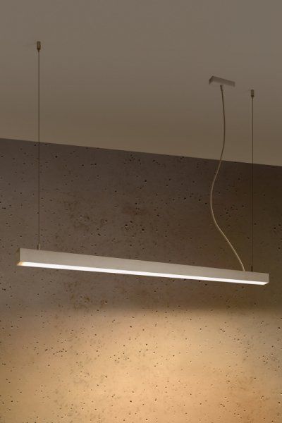 Lampa wisząca Sollux Lampa wisząca PINNE 117 biała 3000K
