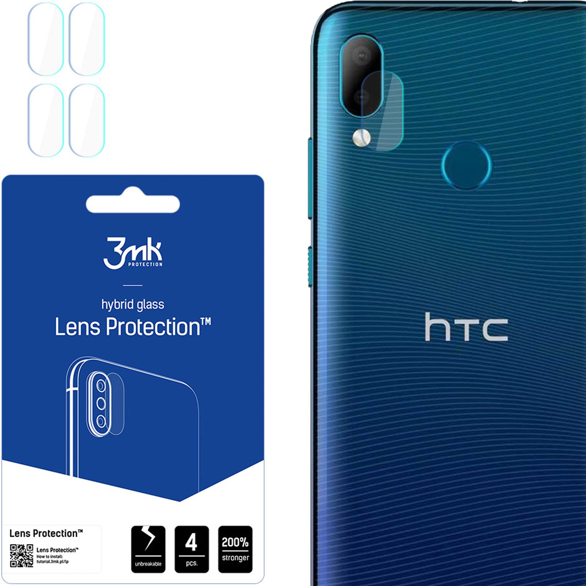 HTC WILDFIRE E2 - 3MK LENS PROTECTION