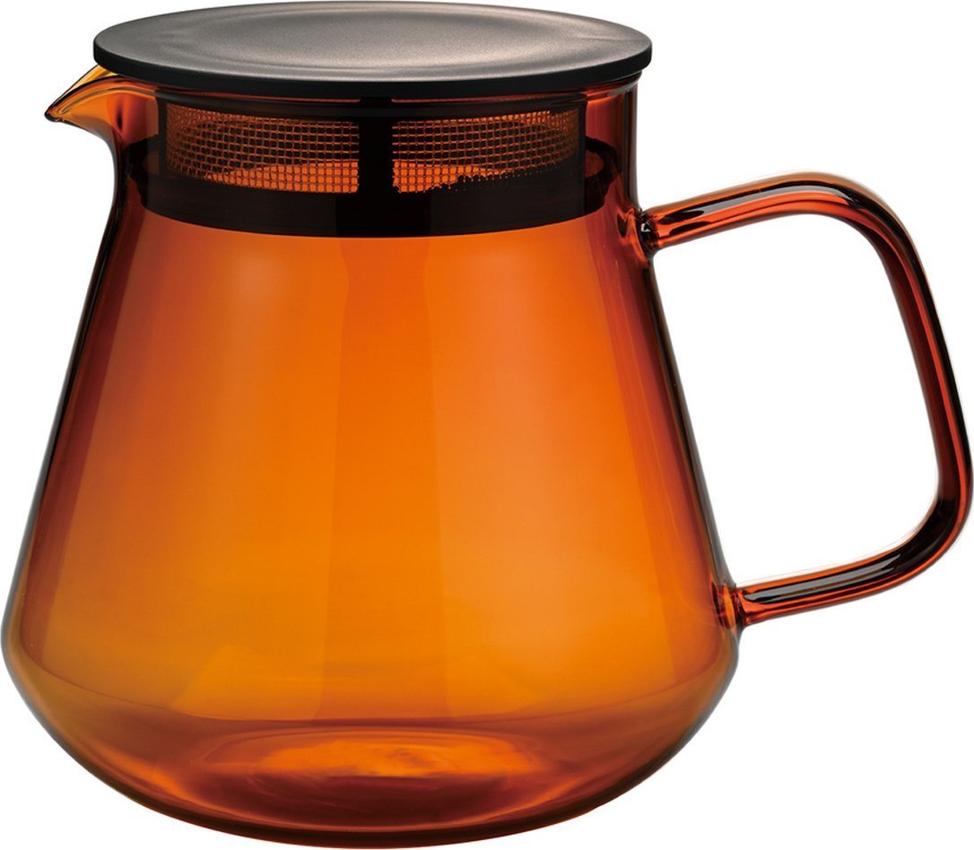Hario Hario - Colors Tea & Coffee Server - Serwer z filtrem bursztynowy 600ml