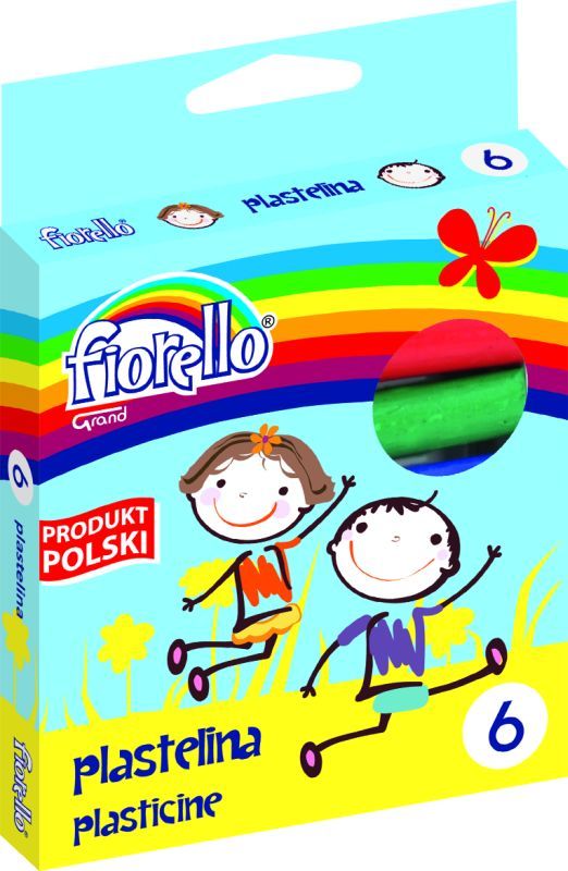 Fiorello PLASTELINA 6 KOLORÓW FIORELLO