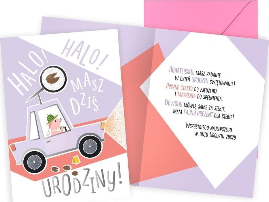 KUKARTKA KARNET PR URODZINY DZIECI PR-503