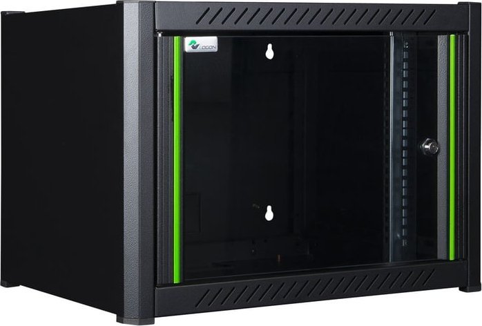 Obudowa serwerowa Lanview Lanview RWM06U56BL stojak 6U Szafa wisząca Czarny