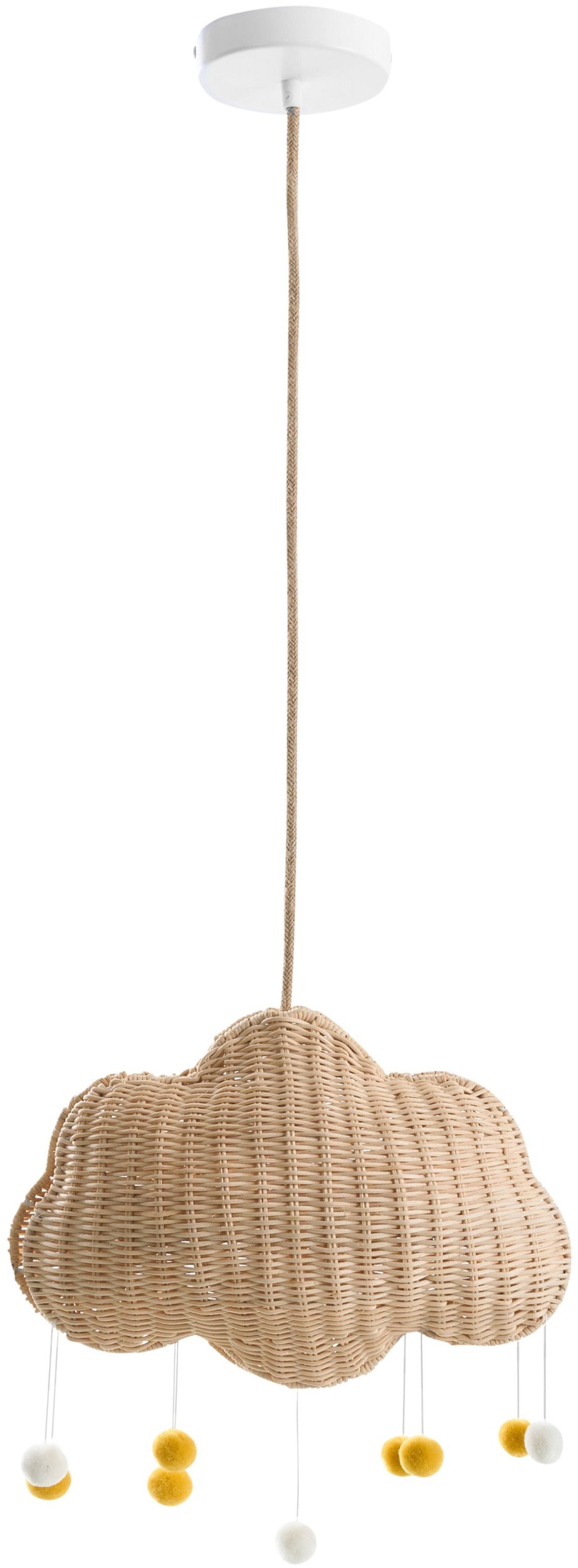 Lampa wisząca Chmurka ONON Rattan Naturalny