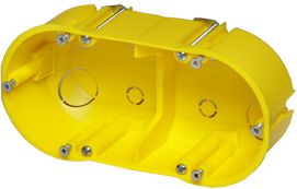 Elektro-Plast Puszka podwójna do ścian karton gips PK-2x60 (0210-0N)