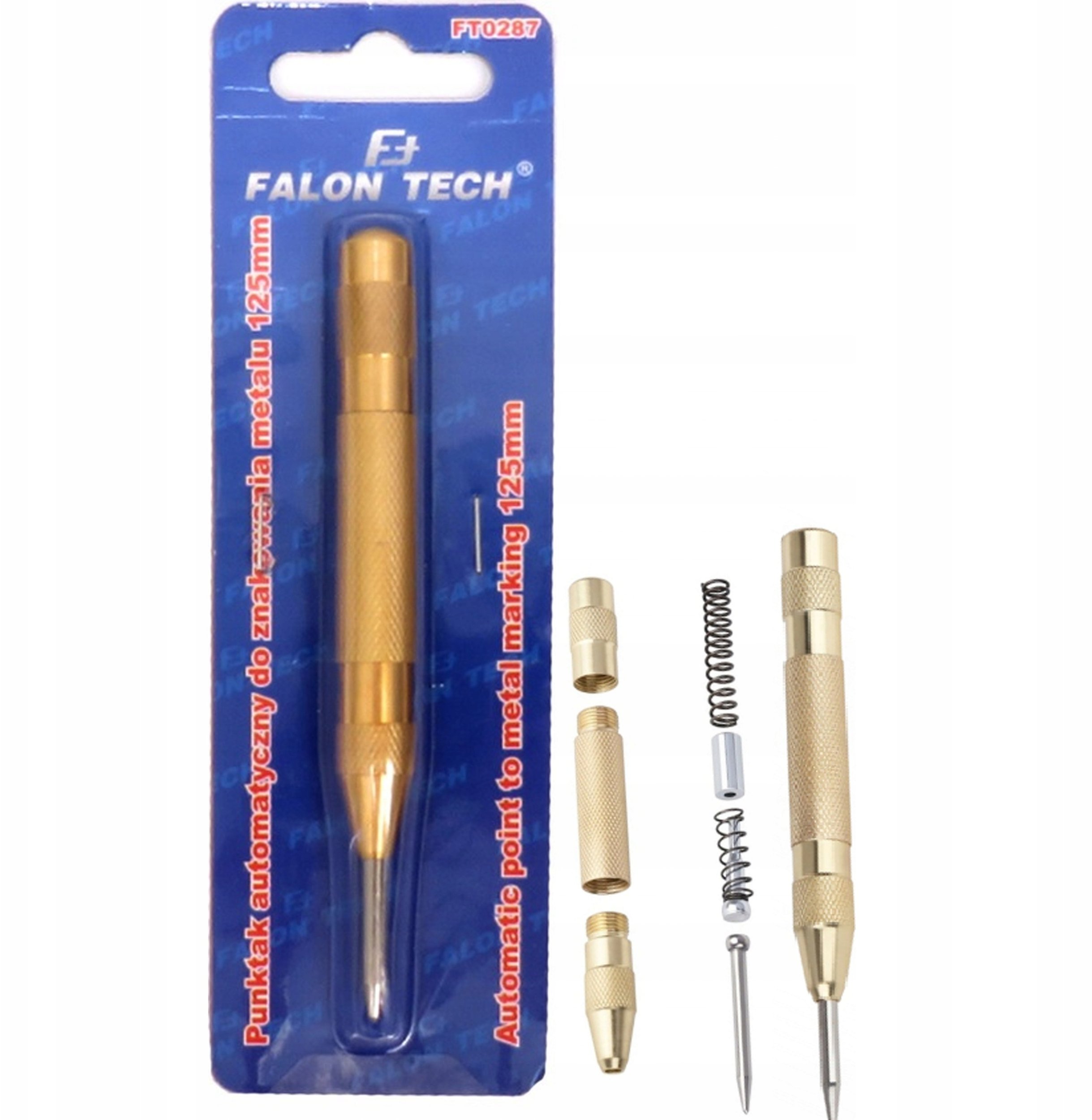 PUNKTAK RYSIK ZNACZNIK AUTOMATYCZNY METALU DREWNA