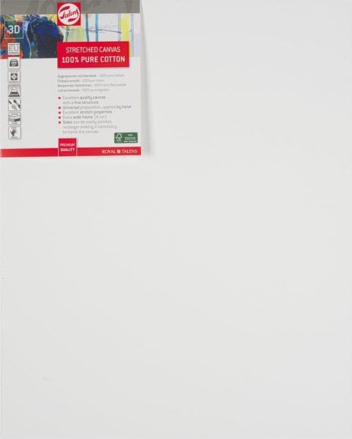 Talens Talens Stretched Canvas Cotton 3D 40 x 50 cm
