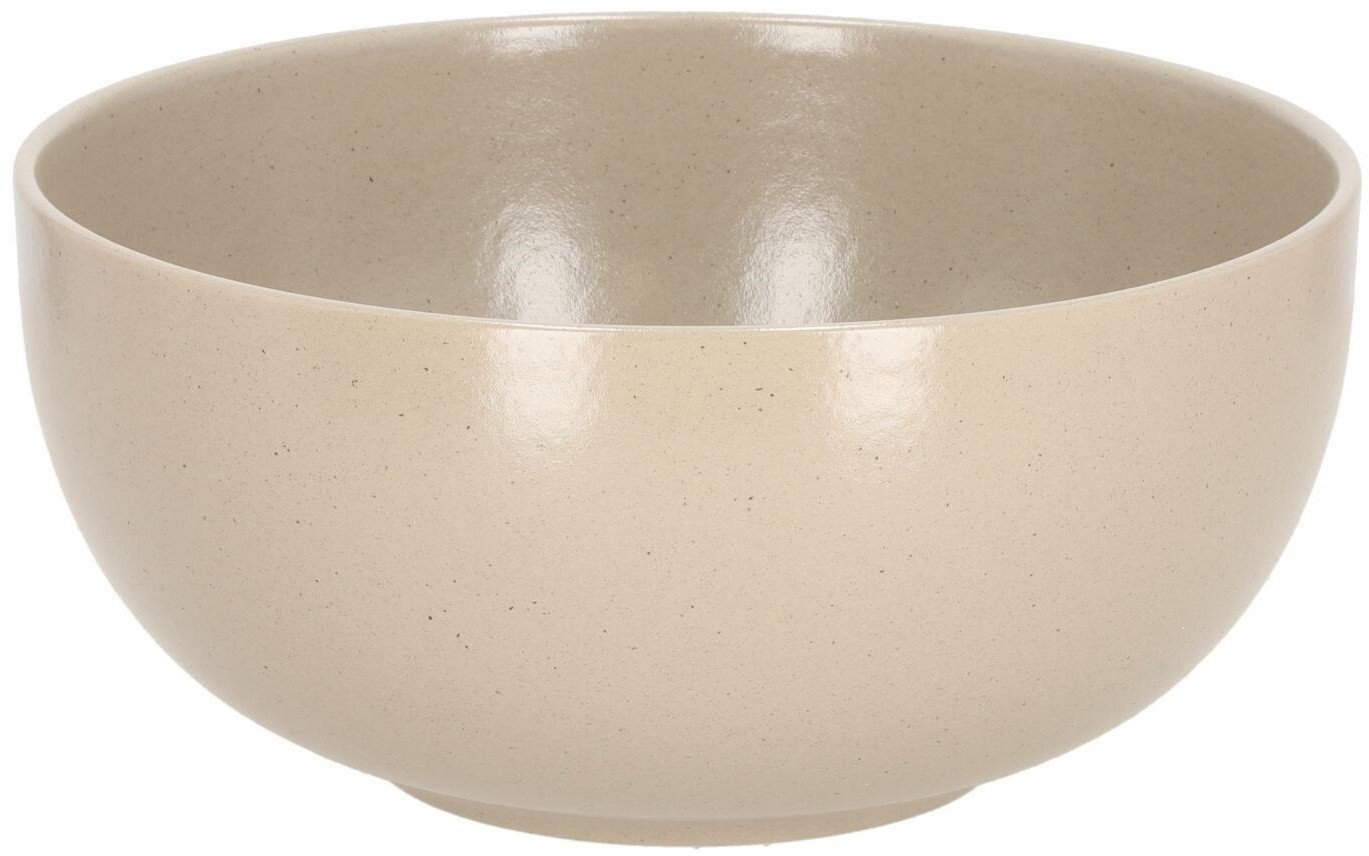 INTESI MISKA GOMERA 25CM BEŻOWA OKRĄGŁA