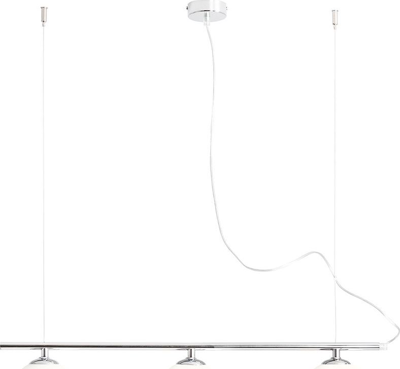 Lampa wisząca Aldex Nowoczesna lampa sufitowa LED Ready chromowana Aldex BERYL kule 1006E_4