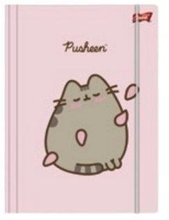 Teczka z gumką A4 Pusheen pink