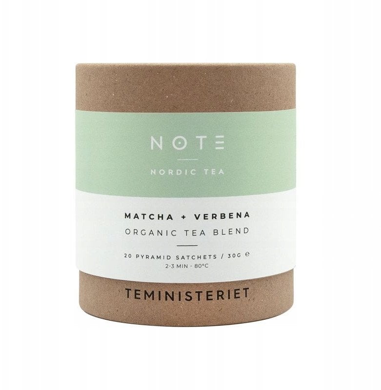 Teministeriet Herbata Note Matcha Verbena Organic 20 torebek