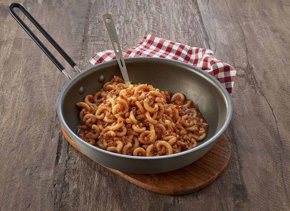 Trek N Eat Makaron w wegetariańskim sosie bolońskim 180g [Pasta with vegetarian Bolognese]