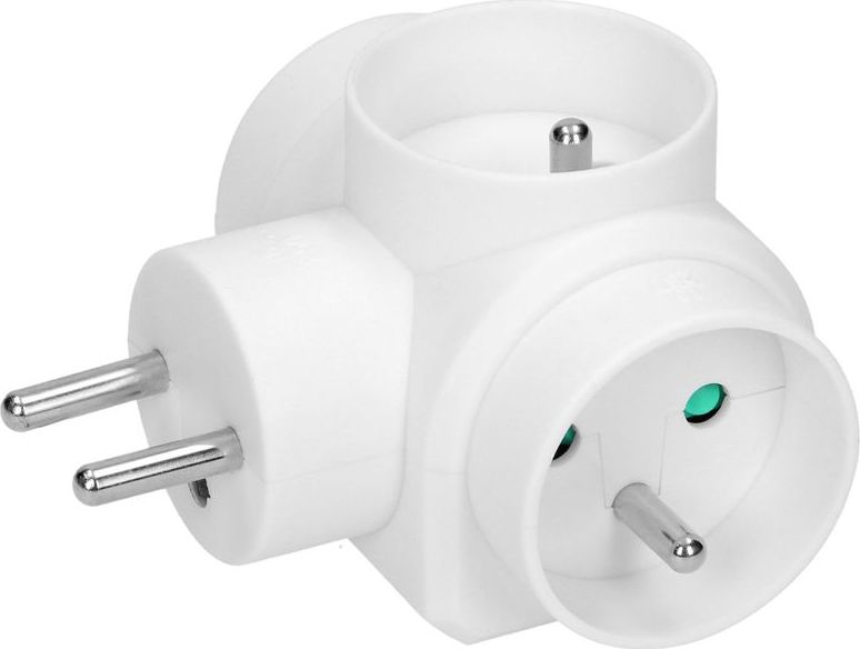 Orno Rozgałęźnik 3x2P+Z OR-AE-13184 (biały)