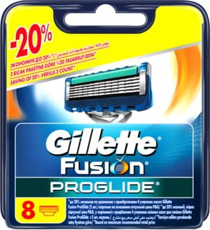 Gillette Fusion Proglide Wymienne ostrza do maszynki do golenia 8szt.