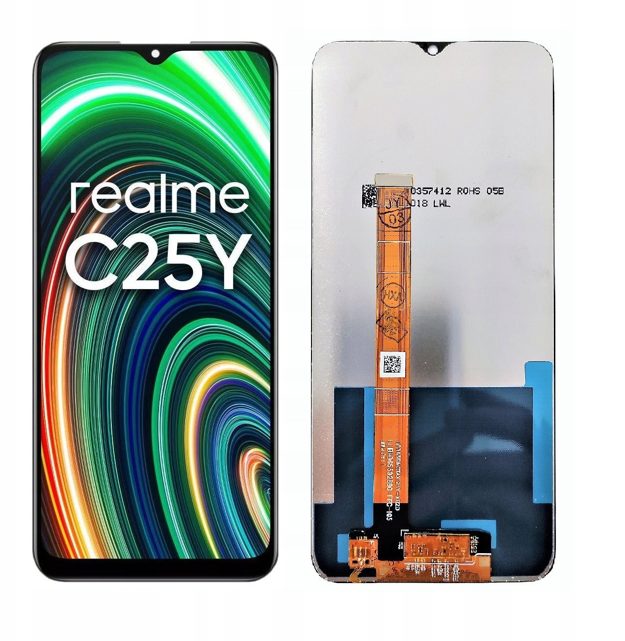 WYŚWIETLACZ EKRAN LCD DO REALME C25Y