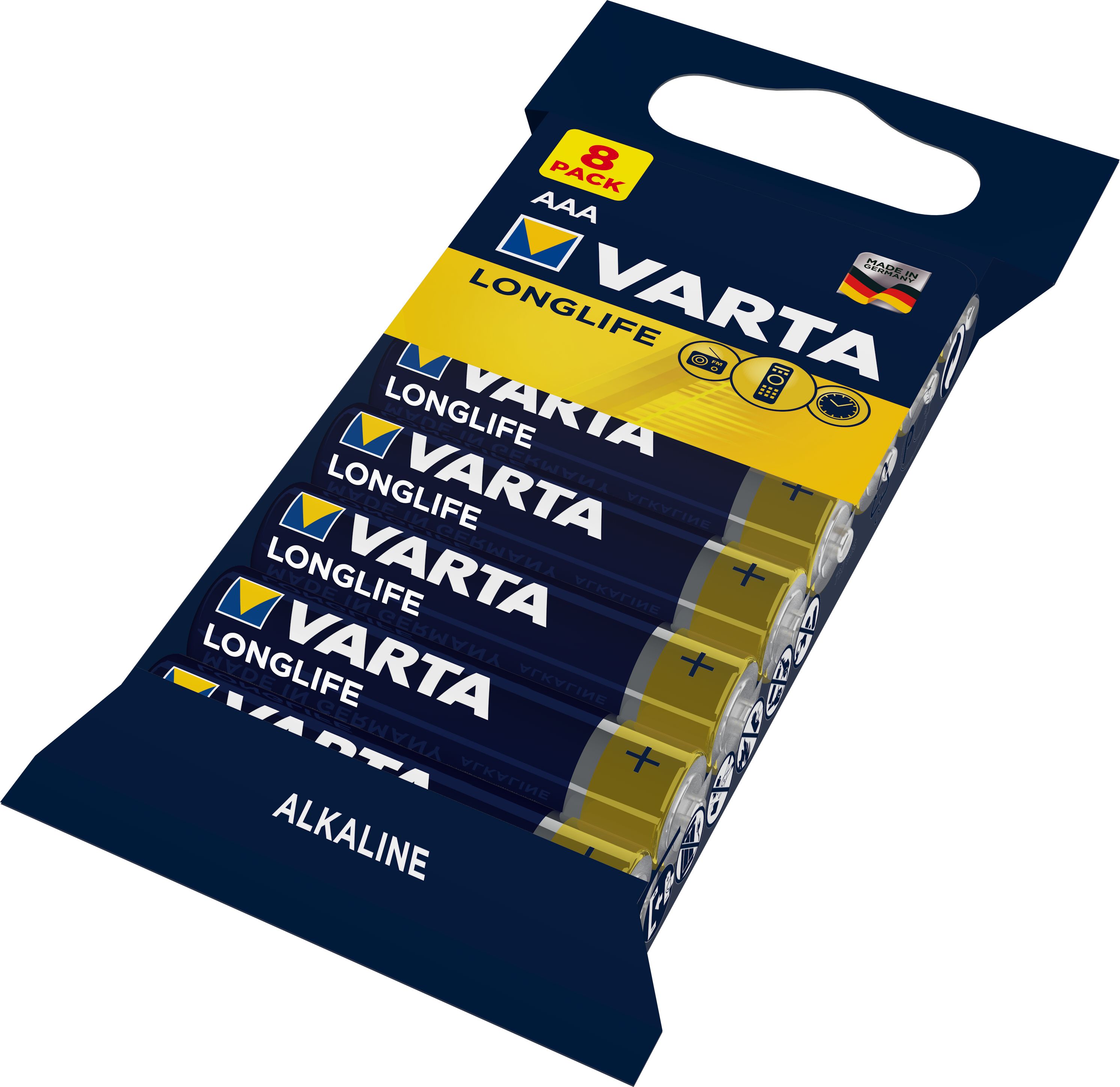 Varta Bateria LongLife AAA / R03 8 szt.