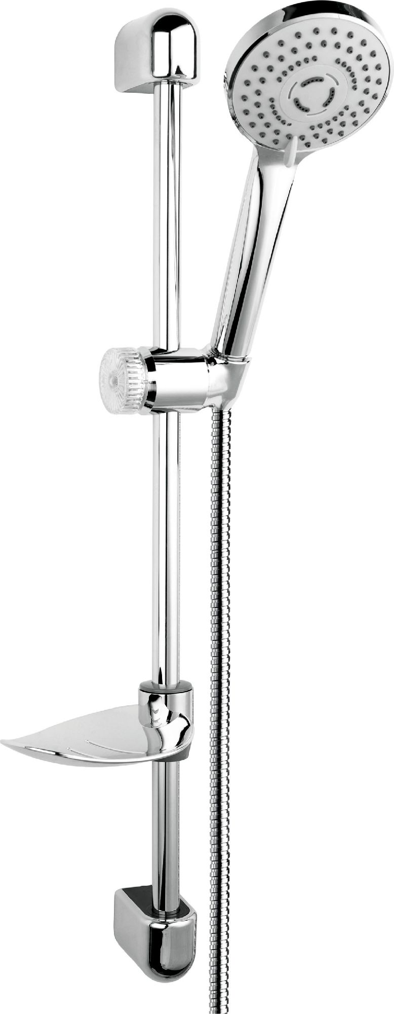 Zestaw prysznicowy Ferro Evo przesuwny chrom (N130B)