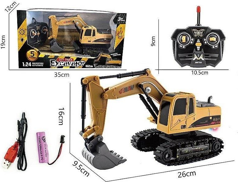 Koparka R/C 5 funkcji