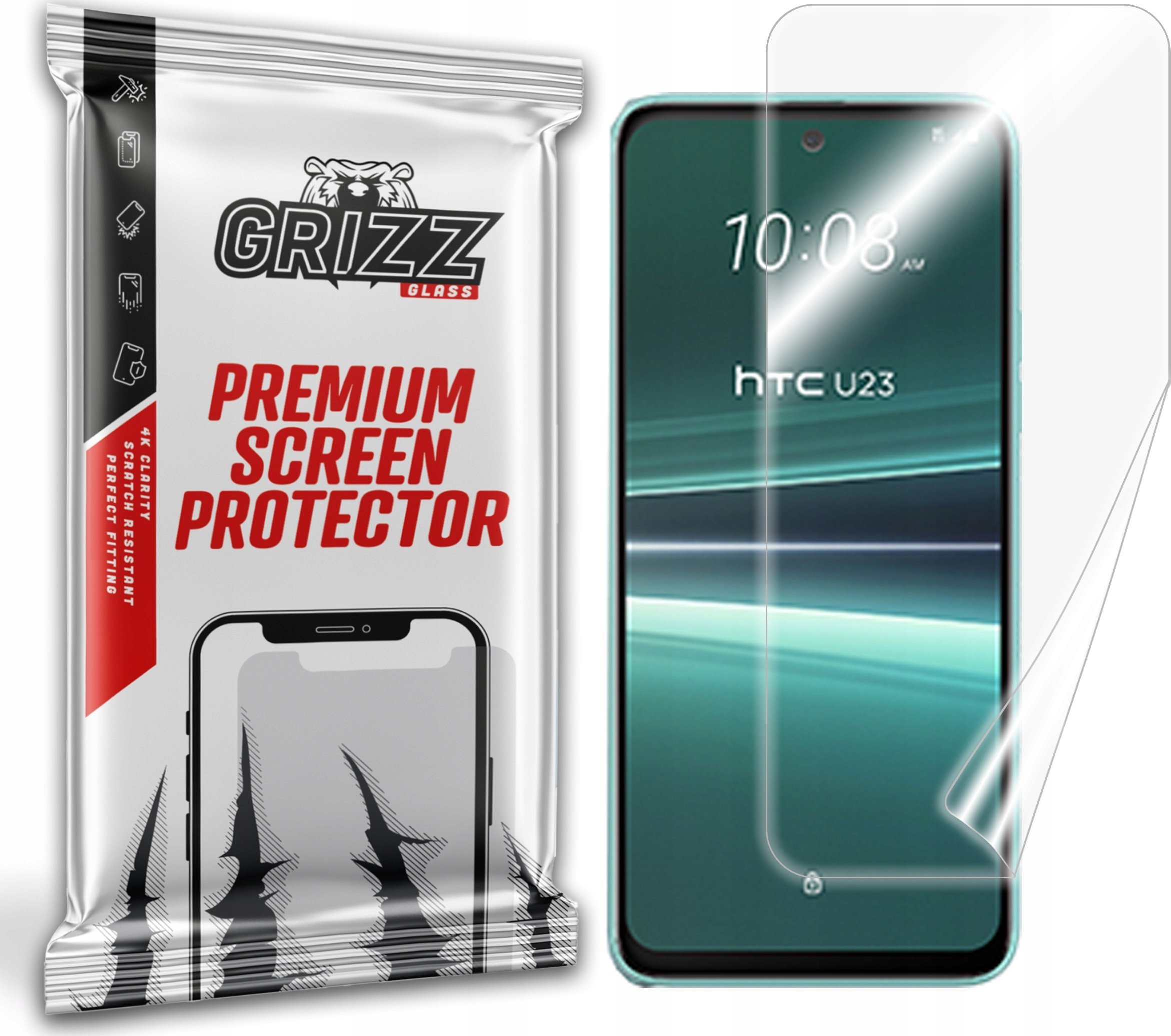 GrizzGlass Folia ceramiczna GrizzGlass CeramicFilm do HTC U23