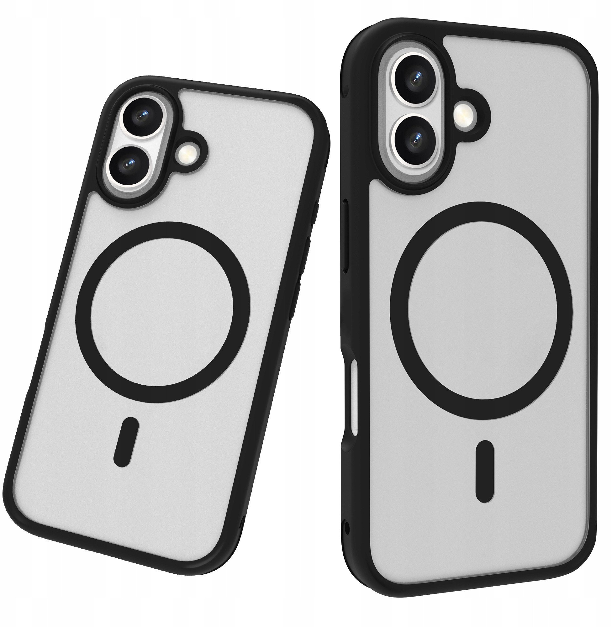 Etui Roobix Dusky MagSafe do iPhone 17 - czarne matowe