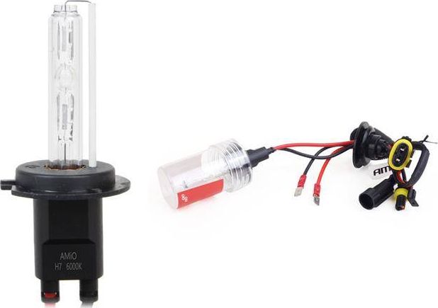 AMiO Żarówka ksenonowa, żarnik xenon H7 6000K