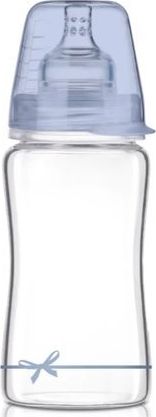 Lovi Butelka Lovi Szklana 250ml smoczek 3m wolny uniwersalny