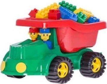 Samochód Jeep z klockami